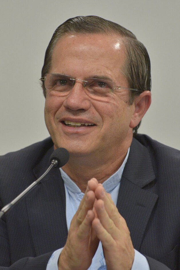 Ricardo Patiño, de Ecuadoriaanse minister van Buitenlandse Zaken.