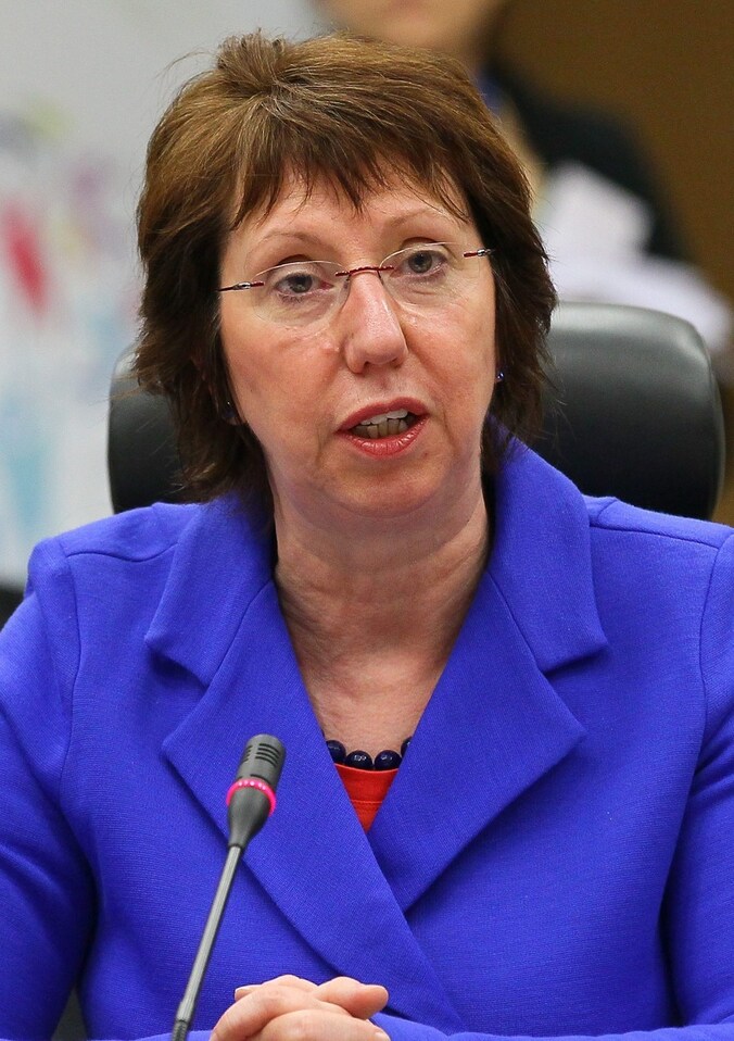 Catherine Ashton.