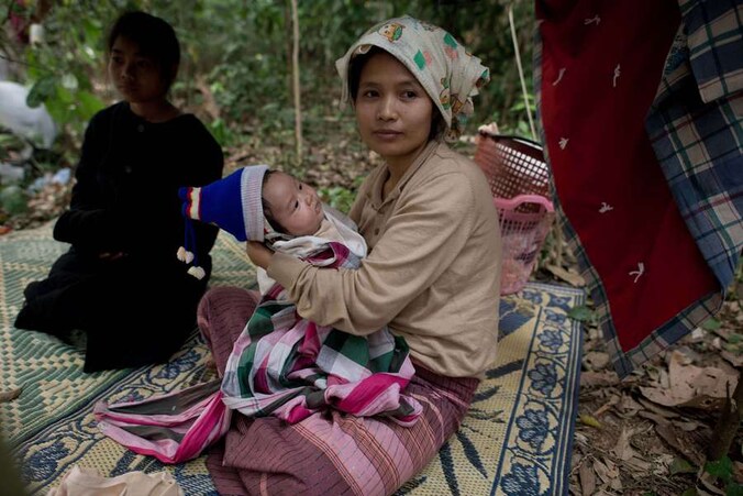 Vluchtelingen in Myanmar
