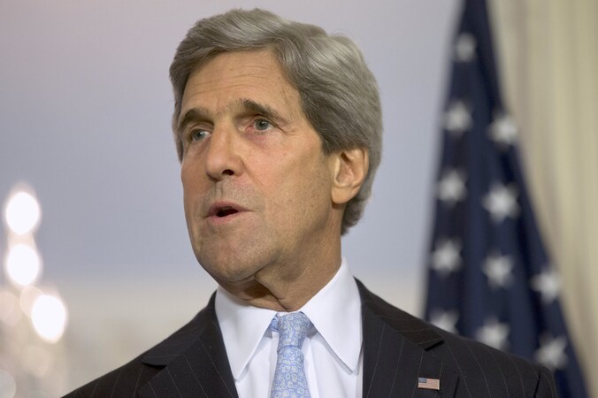 De Amerikaanse minister van Buitenlandse Zaken John Kerry