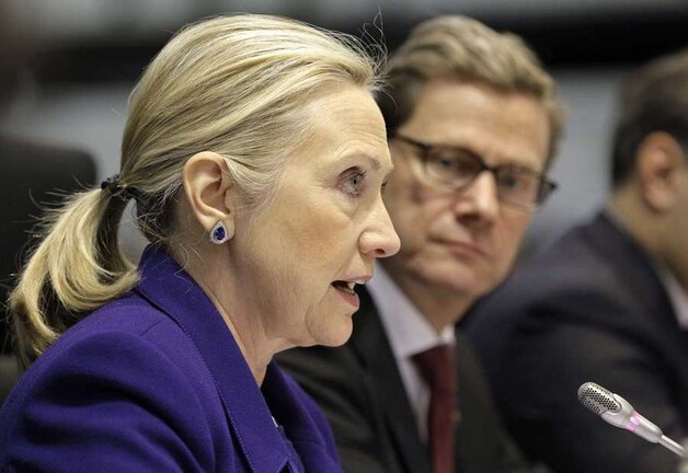 Hillary Clinton krijgt de wind van voren uit Moskou.