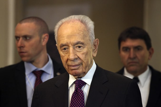 Shimon Peres.
