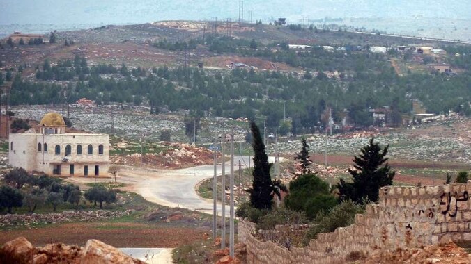 De basis Sheikh Suleiman ligt 25 km ten noordwesten van Aleppo.