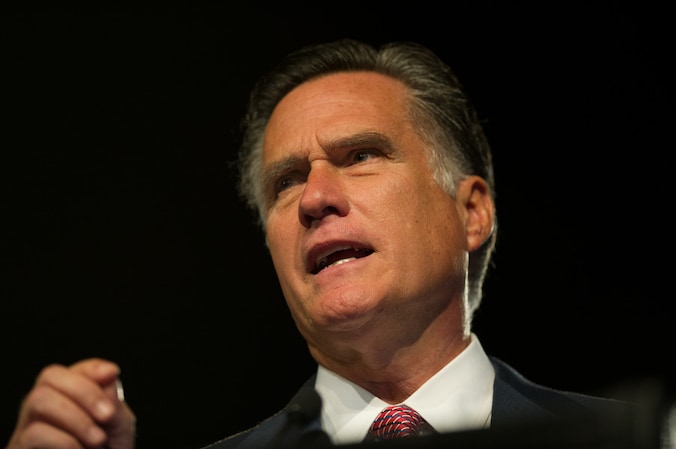 Amerikaans presidentskandidaat Mitt Romney.