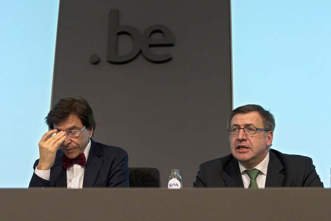 Elio Di Rupo en Steven Vanackere.