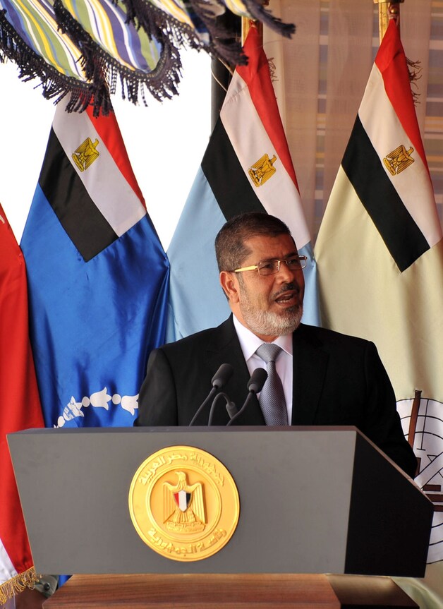 Egyptisch president Mohamed Morsi.