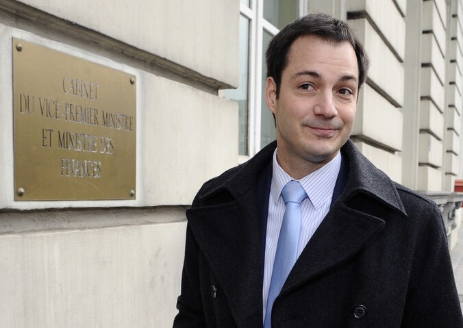 Voorzitter van Open Vld Alexander De Croo.