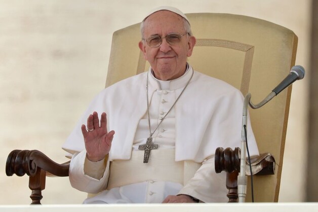 De Argentijnse paus Franciscus.