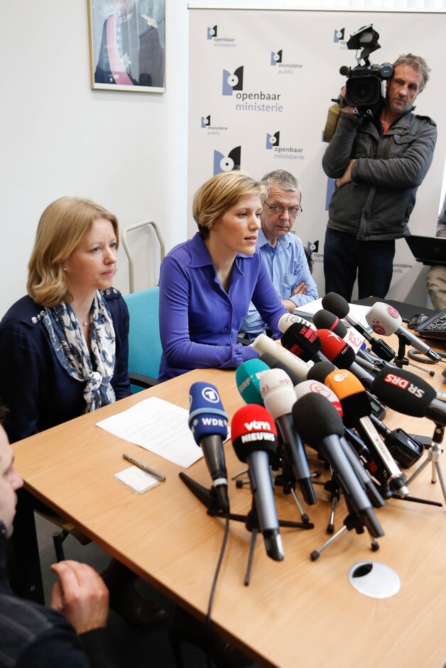 Parketwoordvoersters Anja Bijnens en Ine Van Wijmersch.