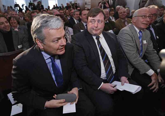 Bart De Wever en ook minister van Financiën Didier Reynders waren te gast bij de Cercle de Wallonie.