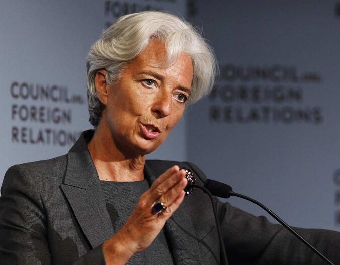 IMF-topvrouw Christine Lagarde.