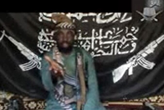 Abubakar Shekau, leider van Boko Haram in een still van een videoboodschap, op 3 november 2013.