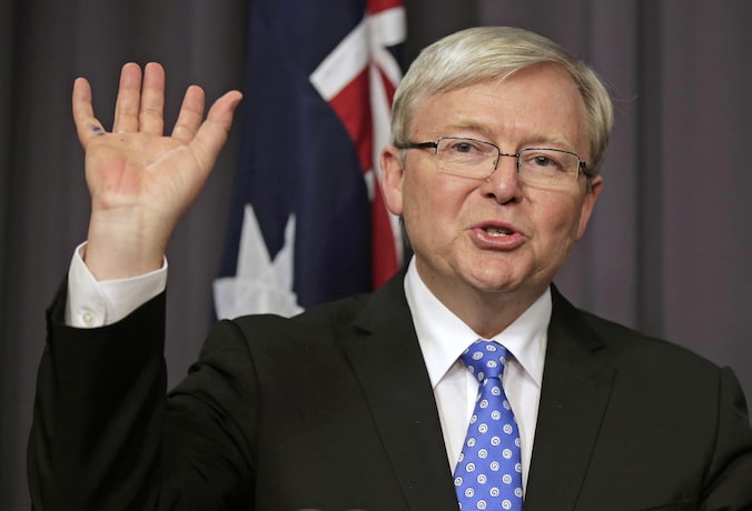 Kevin Rudd mag zich opnieuw premier van Australië noemen.