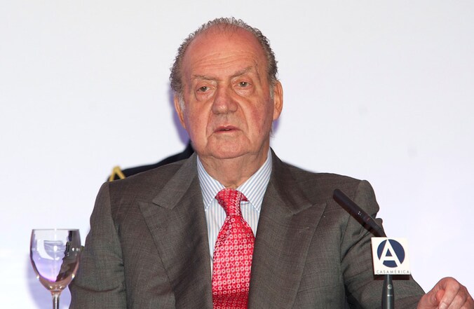 De Spaanse koning Juan Carlos