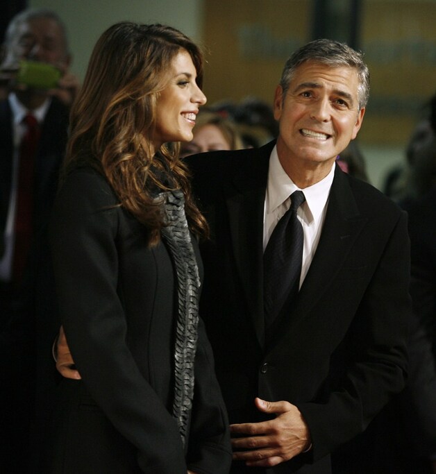 George Clooney en Elisabetta Canalis.