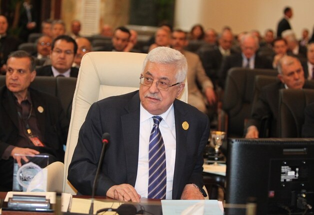 De Palestijnse leider Mahmud Abbas.