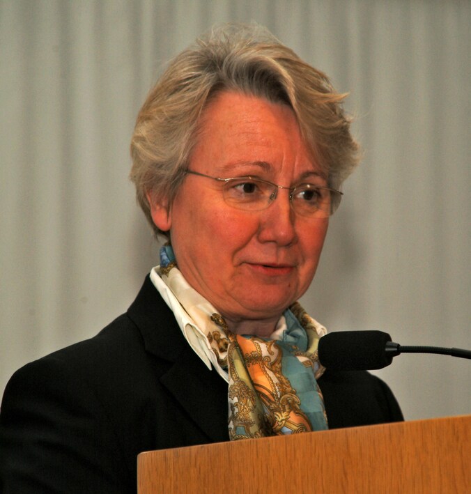 De Duitse minister van Beschaving Annette Schavan.