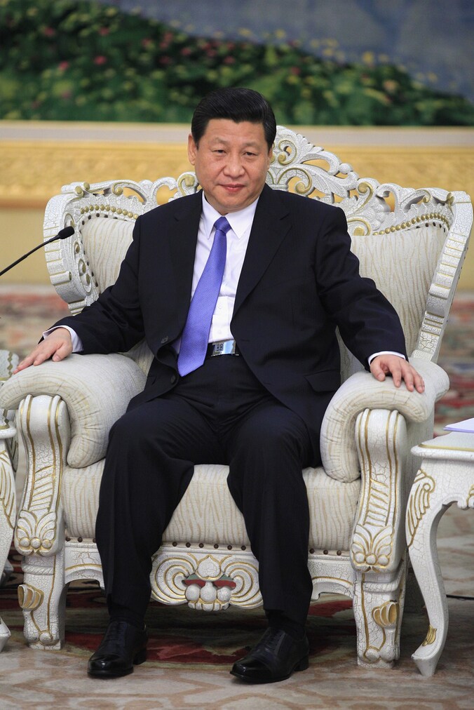 De president van China Xi Jinping.
