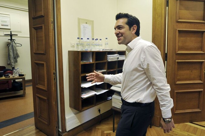 Syriza-leider Alexis Tsipras.