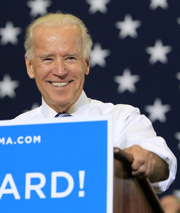 Joe Biden, running mate van president Obama.