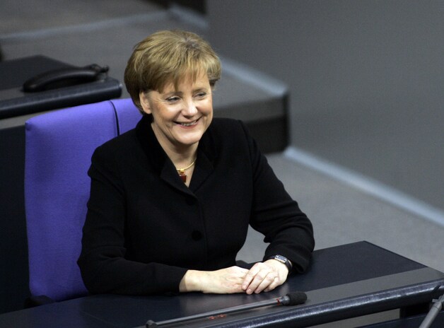 Angela Merkel in 2005.