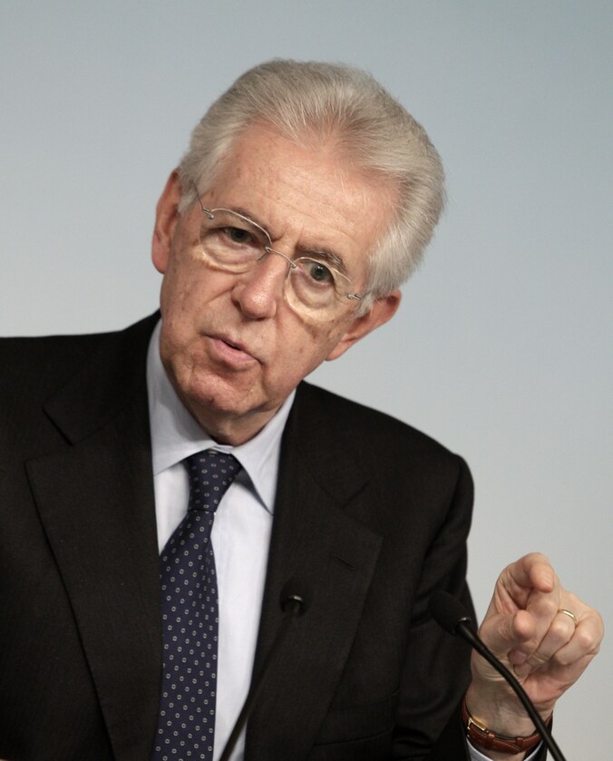 Premier Mario Monti.