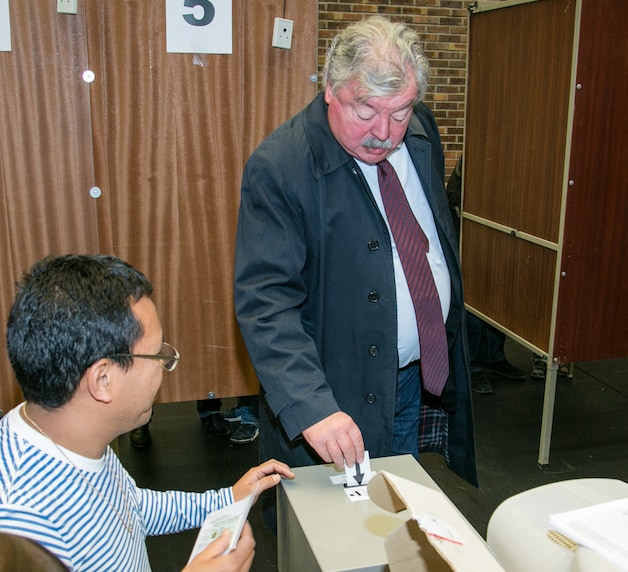 Burgemeester Freddy Thielemans