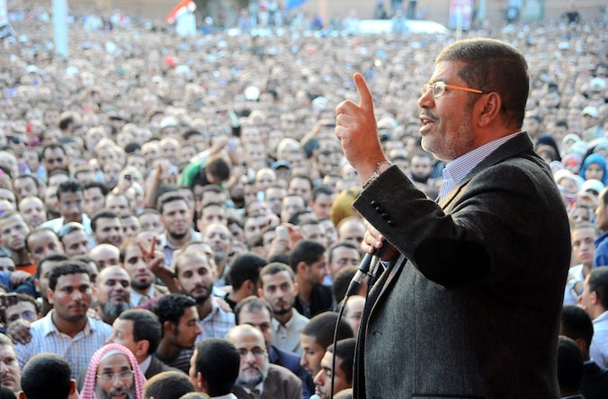 President Mohamed Morsi.