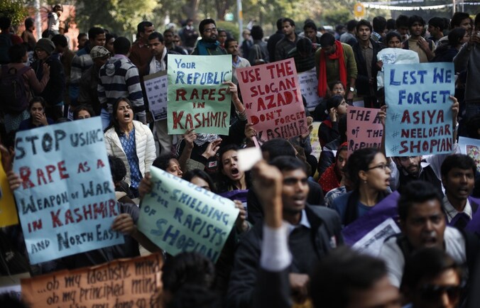 Na een vorige groepsverkrachting kwam het tot grote betogingen in New Delhi.
