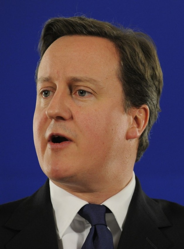 David Cameron, eerste minister van het Verenigd Koninkrijk