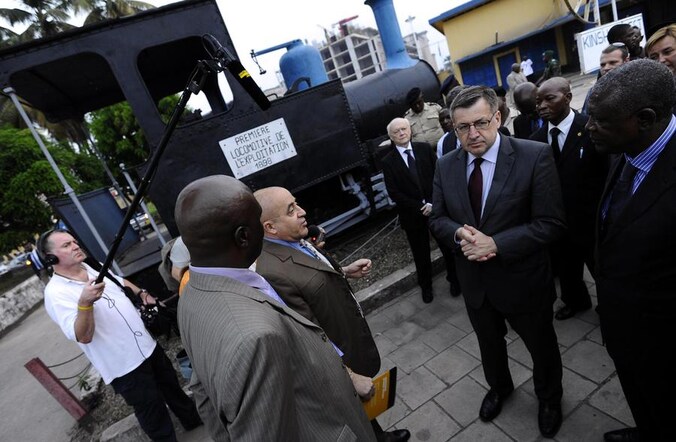 Vanackere in Kinshasa.