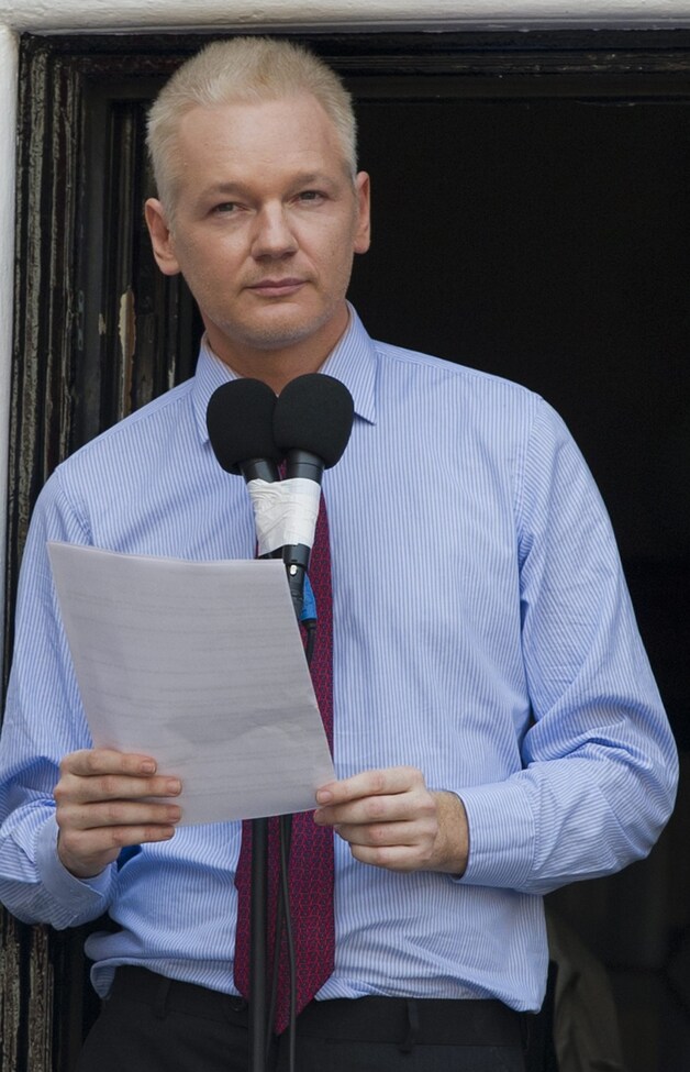Julian Assange.