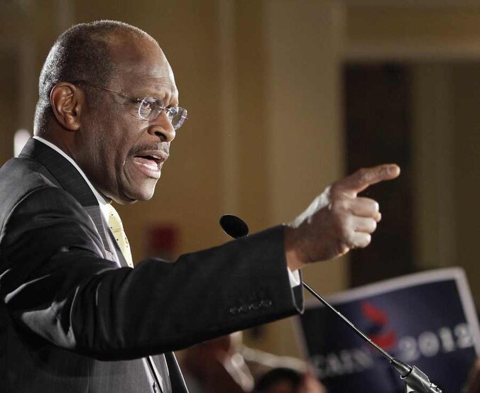 Herman Cain.