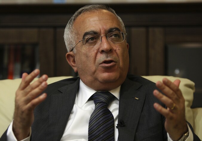 De Palestijnse premier Salam Fayyad