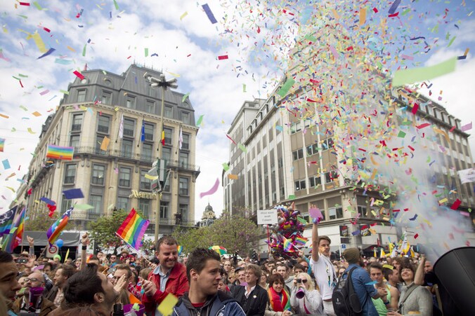 Belgian Pride vorig jaar.