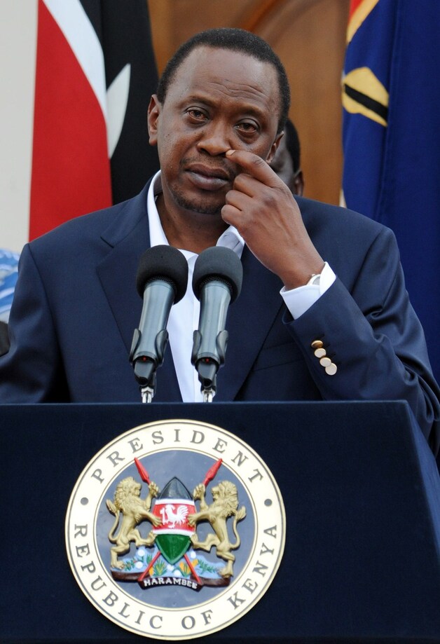 President van Kenya Uhuru Kenyatta.