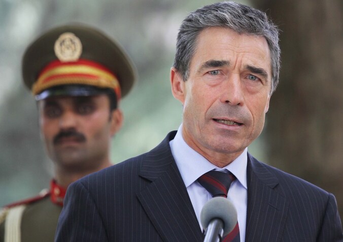 NAVO-topman Anders Fogh Rasmussen.