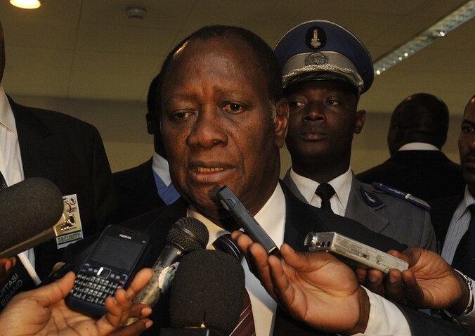 Alassane Ouattara.