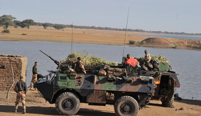 Franse troepen in Mali.