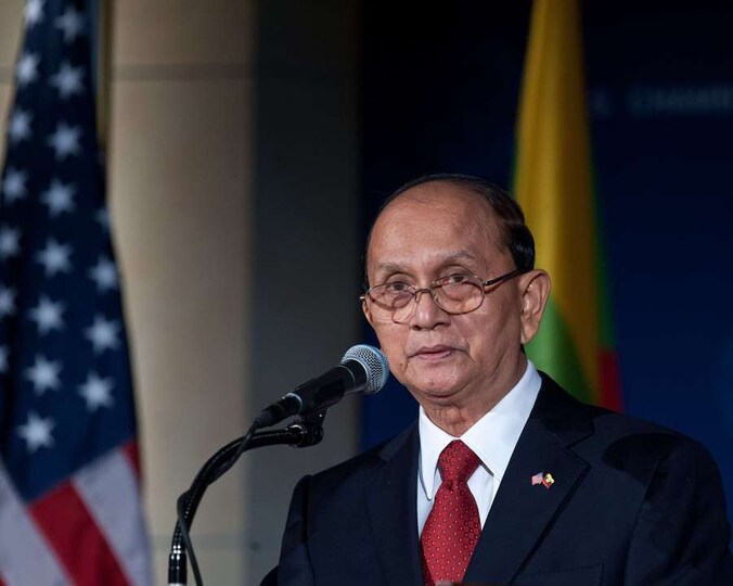 President van Myanmar, Thein Sein.