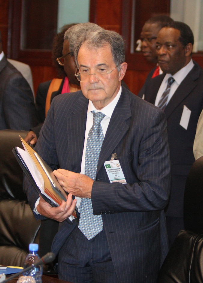De voormalige Italiaanse premier Romano Prodi.