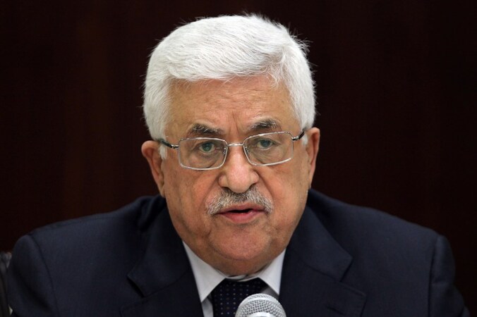 De Palestijnse president Mahmud Abbas.