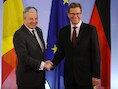 Minister van Buitenlandse Zaken Didier Reynders is op bezoek bij zijn Duitse ambtsgenoot Guido Westerwelle in Berlijn.