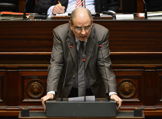 Kersvers minister van Financiën Koen Geens
