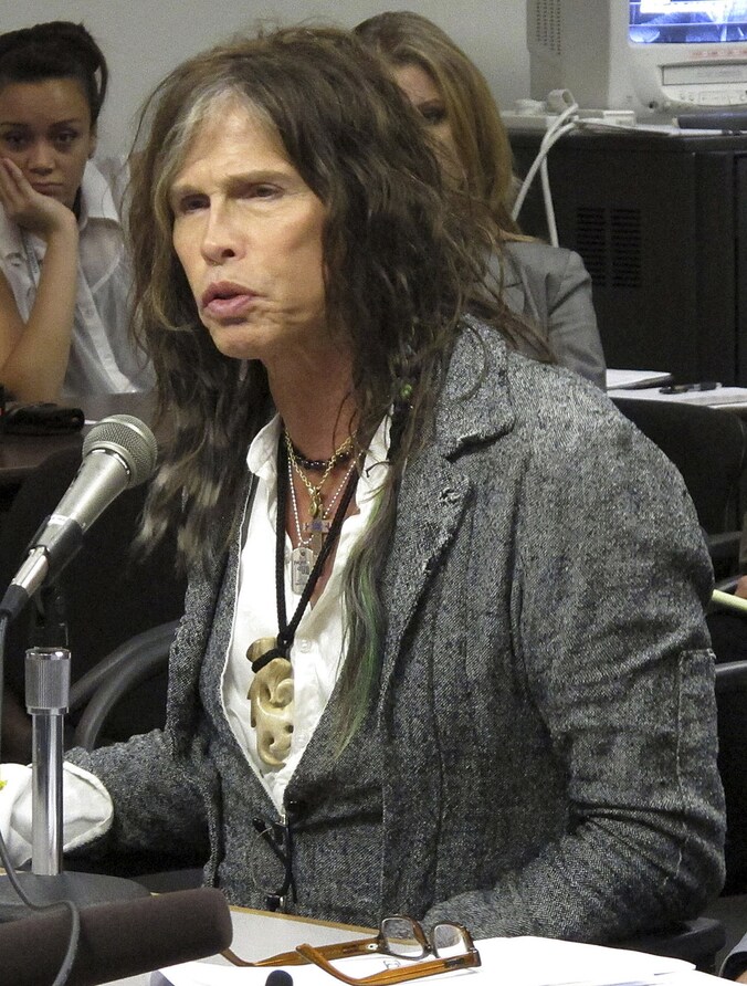 Steven Tyler verscheen begin februari in Honolulu voor een Hawaïaanse senaatscommissie.