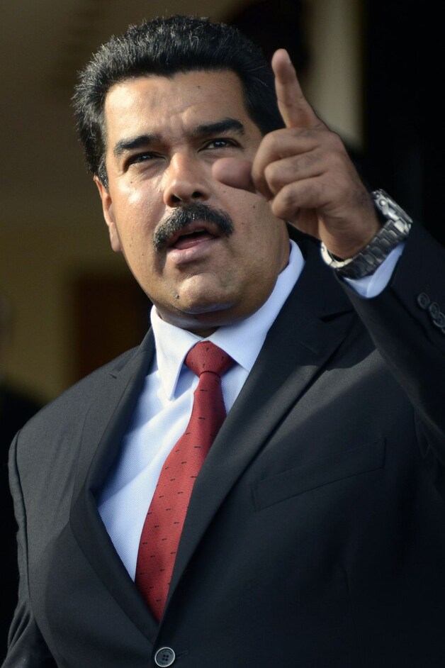 De Venezuelaanse president Nicolas Maduro.