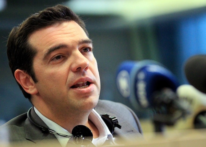 Syriza-leider Alexis Tsipras.