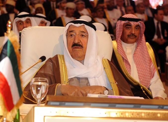 Sheikh Sabah al-Ahmad al-Jaber al-Sabah, emir van Kuweit.