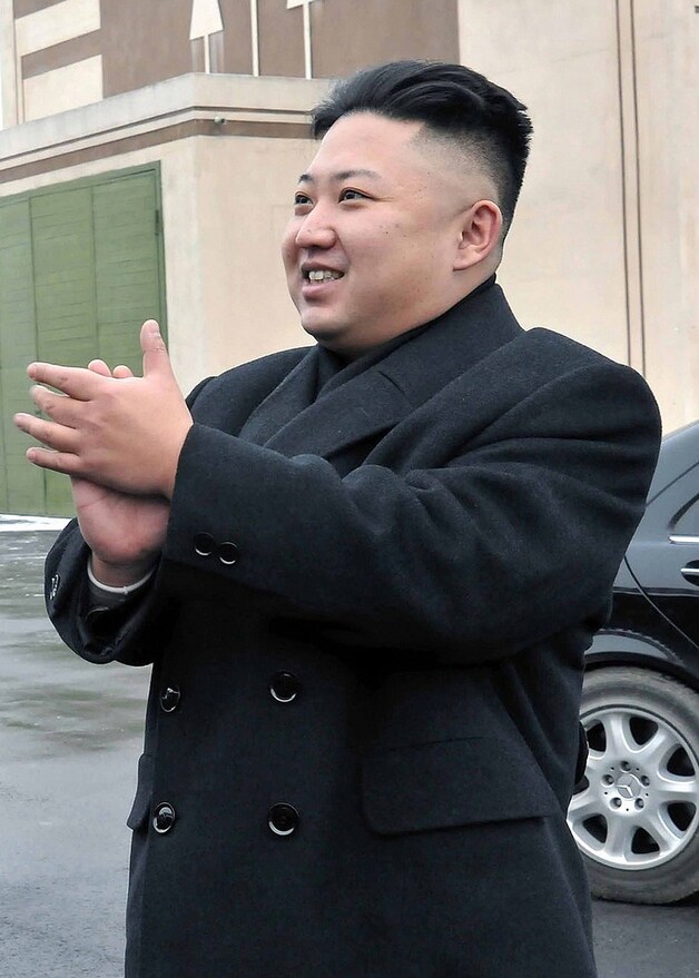 De Noord-Koreaanse leider Kim Jong-Un.