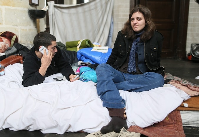 Clement en Anissa zijn aan de zesde dag van hun hongerstaking toe.